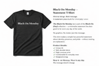 Black On…Sloganityisms Statement Tee ($15) / Monday